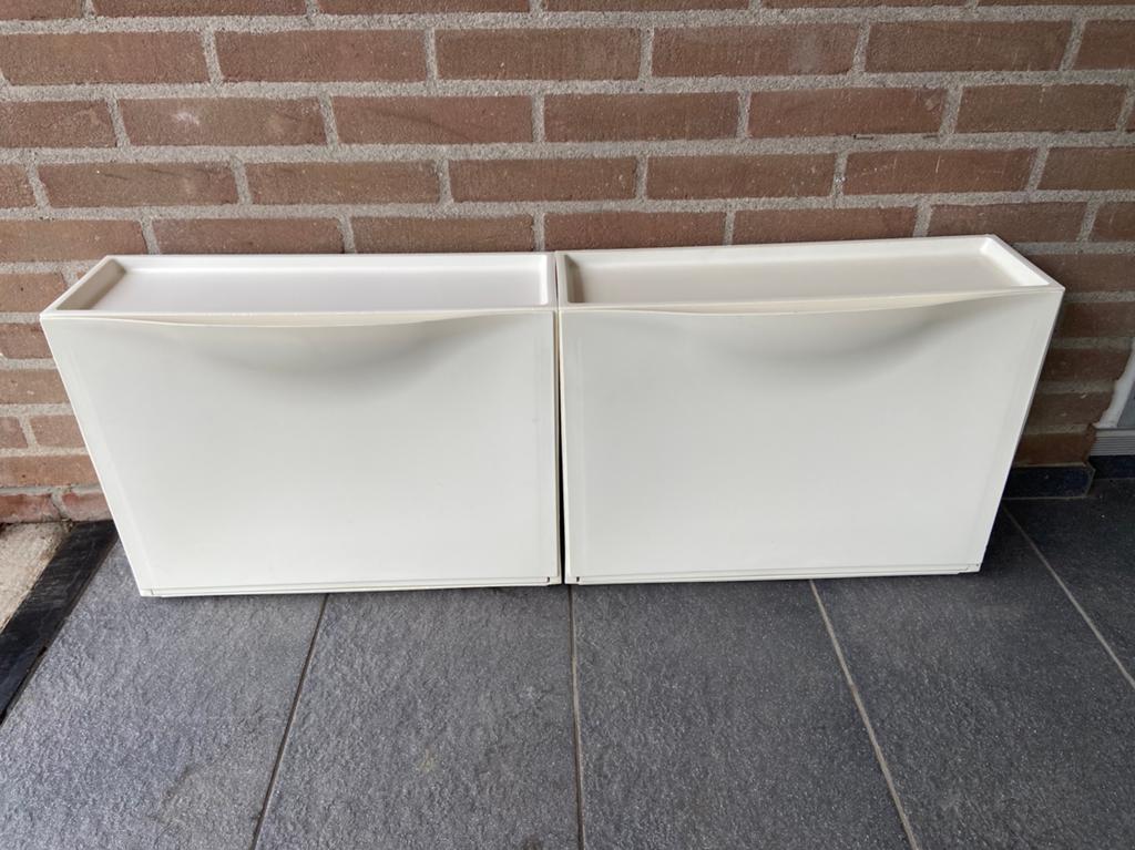 2 Ikea Trones schoenkast /opberger, Ophalen, Gebruikt