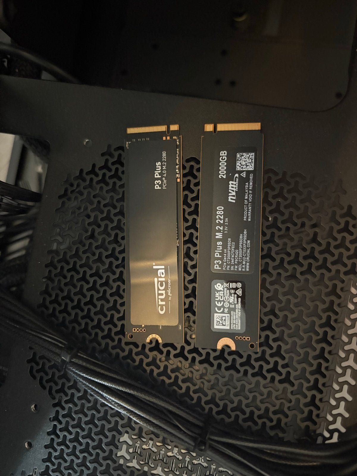 Crucial P3 Plus M.2 2280 4TB SSD (2x 2TB), Intern, Server, SSD, Nieuw