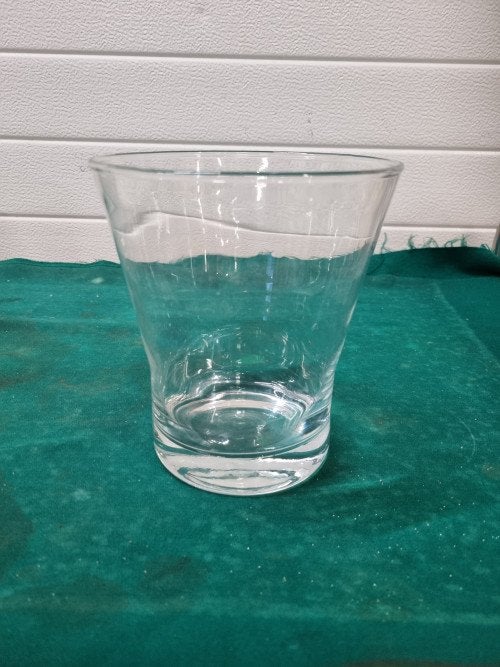 vaas glas dikke bodem, Ophalen of Verzenden
