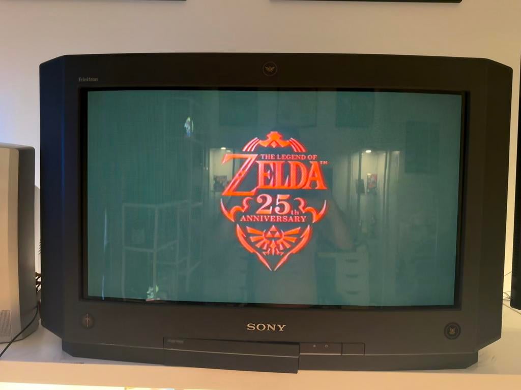 Sony Trinitron KV-28WS2D CRT TV - Perfect voor retro gaming, Ophalen, Gebruikt, 50 Hz, Sony