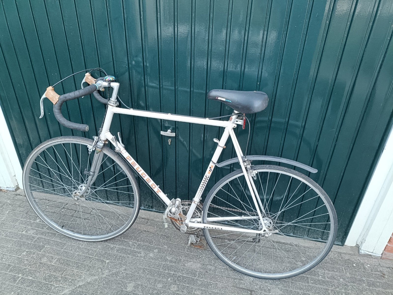 Komt dat zien Vintage Race fiets Peugeot, Ophalen of Verzenden