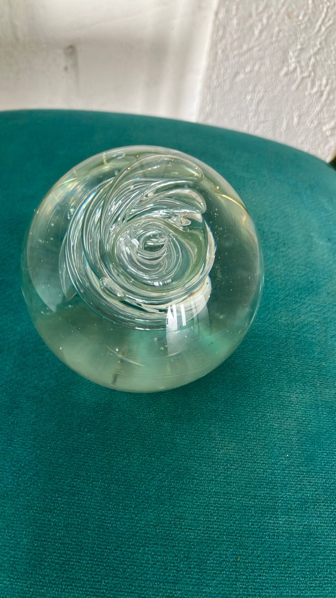 Press papier, Antiek en Kunst, Antiek | Glas en Kristal, Ophalen of Verzenden