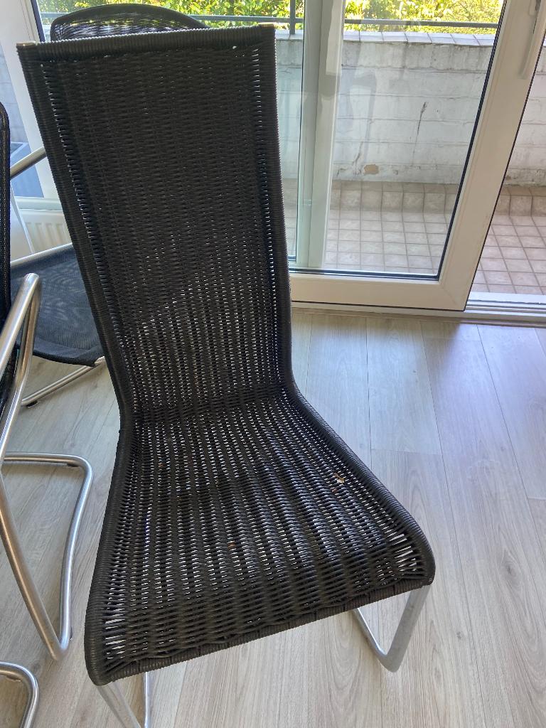 Stoel, Tuin en Terras, Ophalen, Gebruikt, Rechthoekig