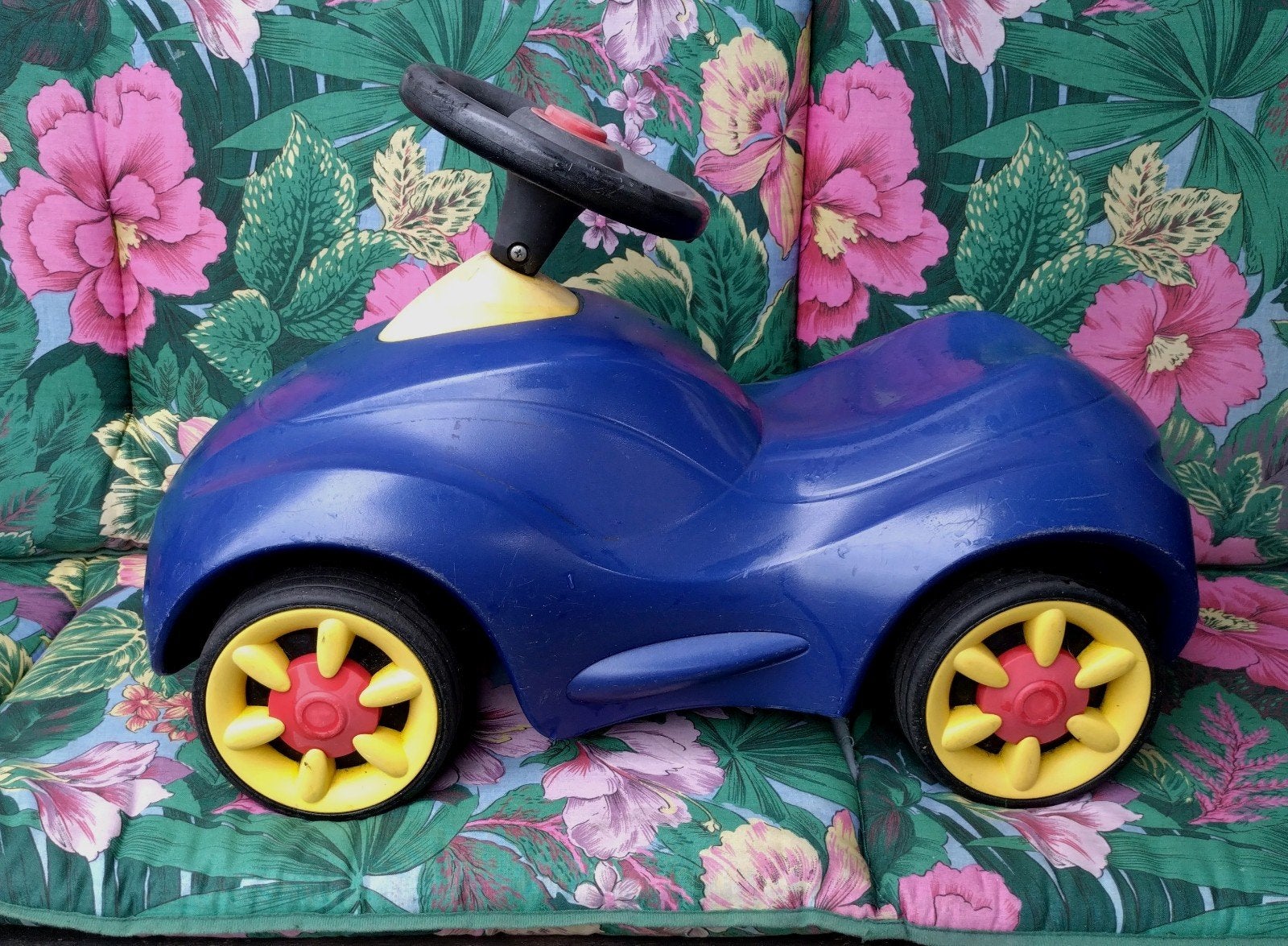 Leuke stevige blauwe loopauto Puky, Ophalen, Gebruikt, Loopvoertuig