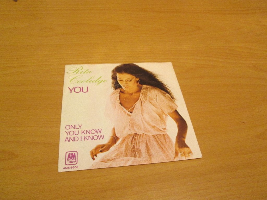 Rita Coolidge - You / Only You Know And I Know, Cd's en Dvd's, Vinyl Singles, Gebruikt, Pop, Ophalen of Verzenden