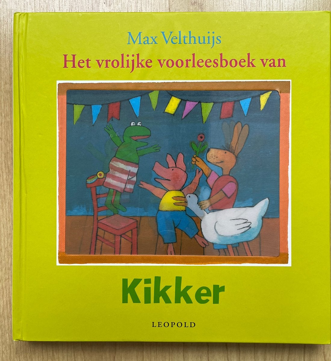 Kikker: Het vrolijke voorleesboek van Max Velthuijs, Fictie algemeen, Jongen of Meisje, Ophalen of Verzenden, Zo goed als nieuw