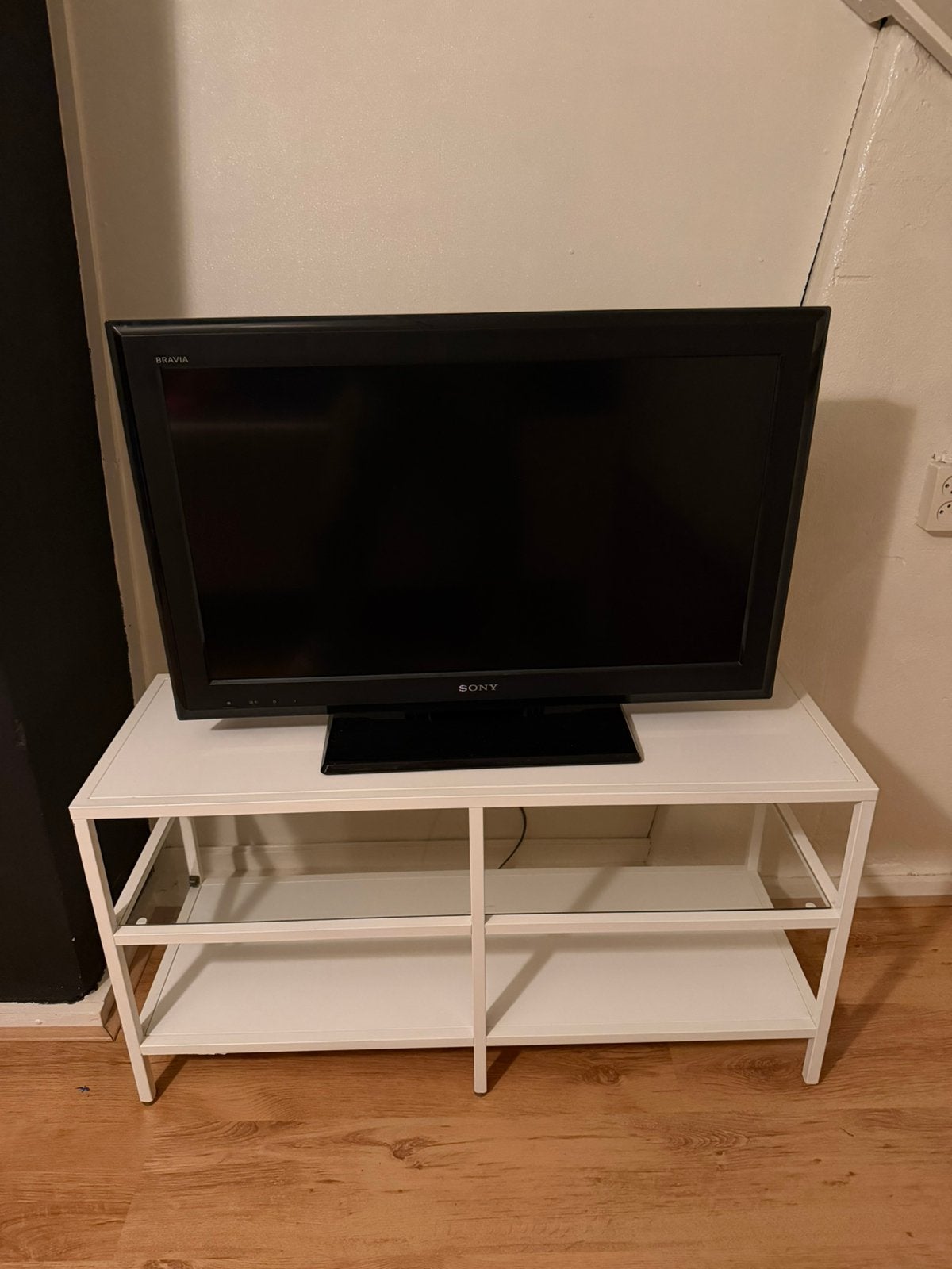 Tv meubel IKEA Vittsjö wit, Ophalen, Gebruikt
