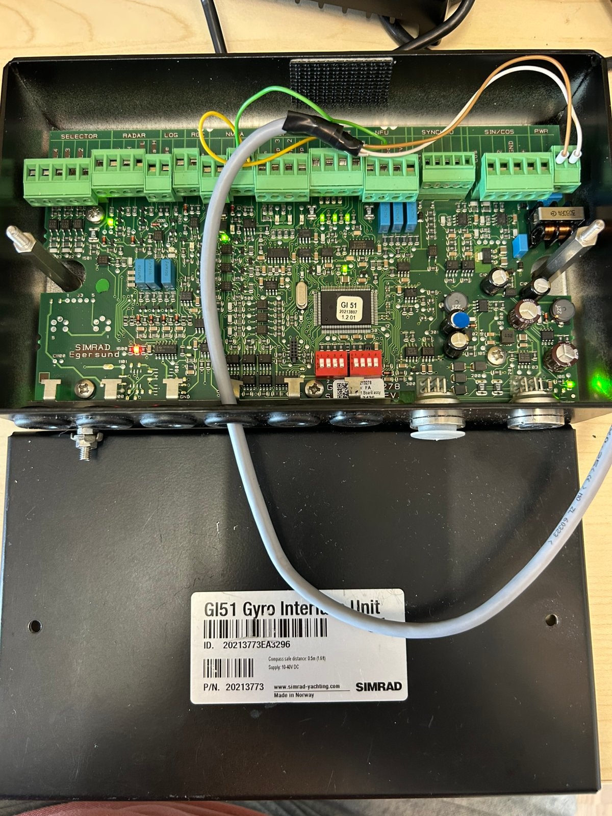 Simrad gyro interface GI-51, Ophalen, Zo goed als nieuw