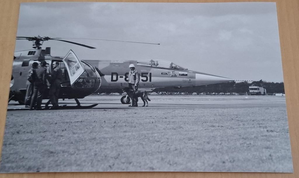 Foto van Starfighter Kon Luchtmacht, Verzenden, Luchtmacht, Nederland, Foto of Poster
