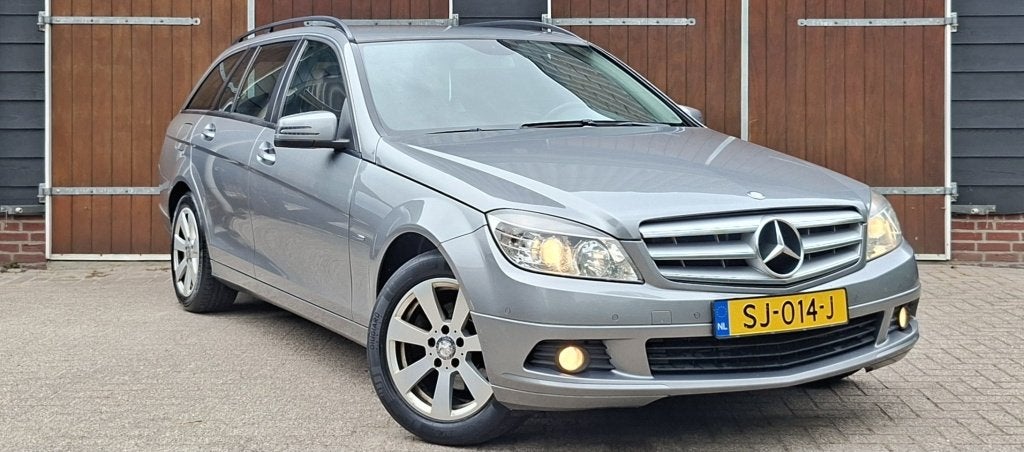 Mercedes-Benz C-Klasse Estate 200 CDI BE. Bns Cl. | Lederen, Euro 5, 4 cilinders, 1535 kg, 19 km/l