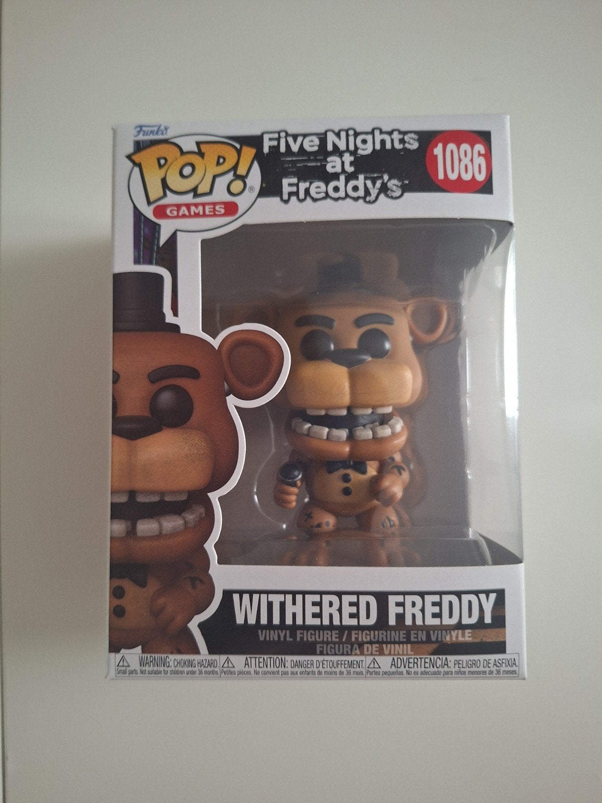 Funko Pop Withered Freddy 1086, Verzamelen, Poppetjes en Figuurtjes, Ophalen of Verzenden, Nieuw