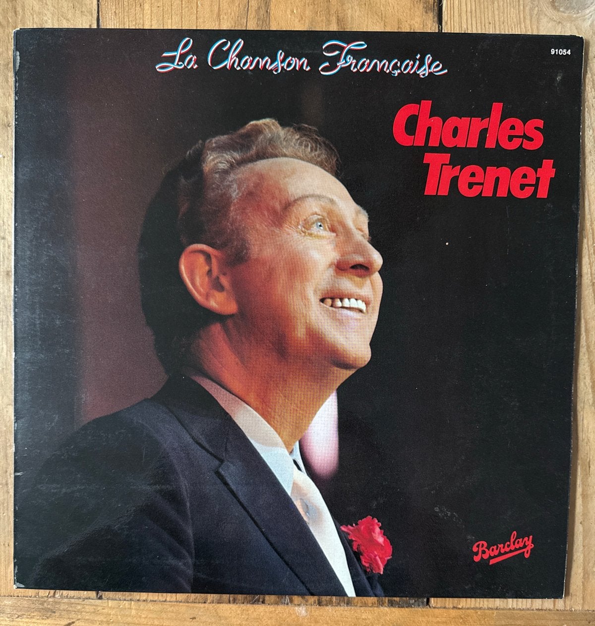 Charles Trenet - La Chanson Française LP (Barclay), Ophalen of Verzenden, Gebruikt