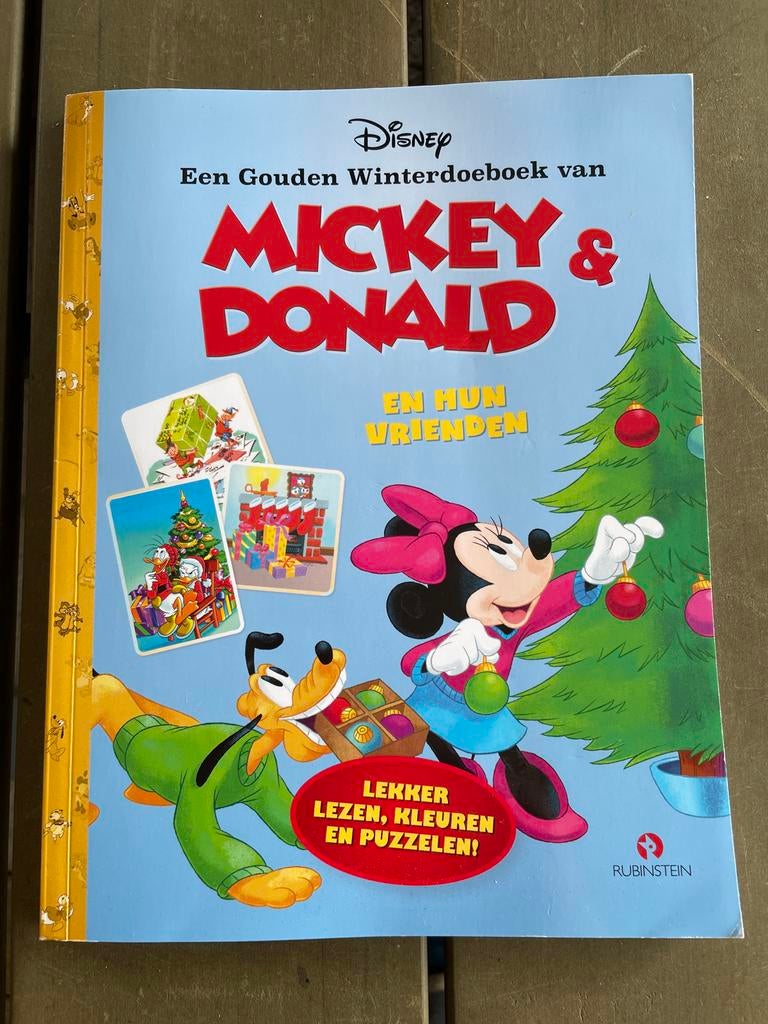 Disney Gouden Winterdoeboek Mickey & Donald en vrienden, Ophalen of Verzenden, Gelezen, Fictie algemeen