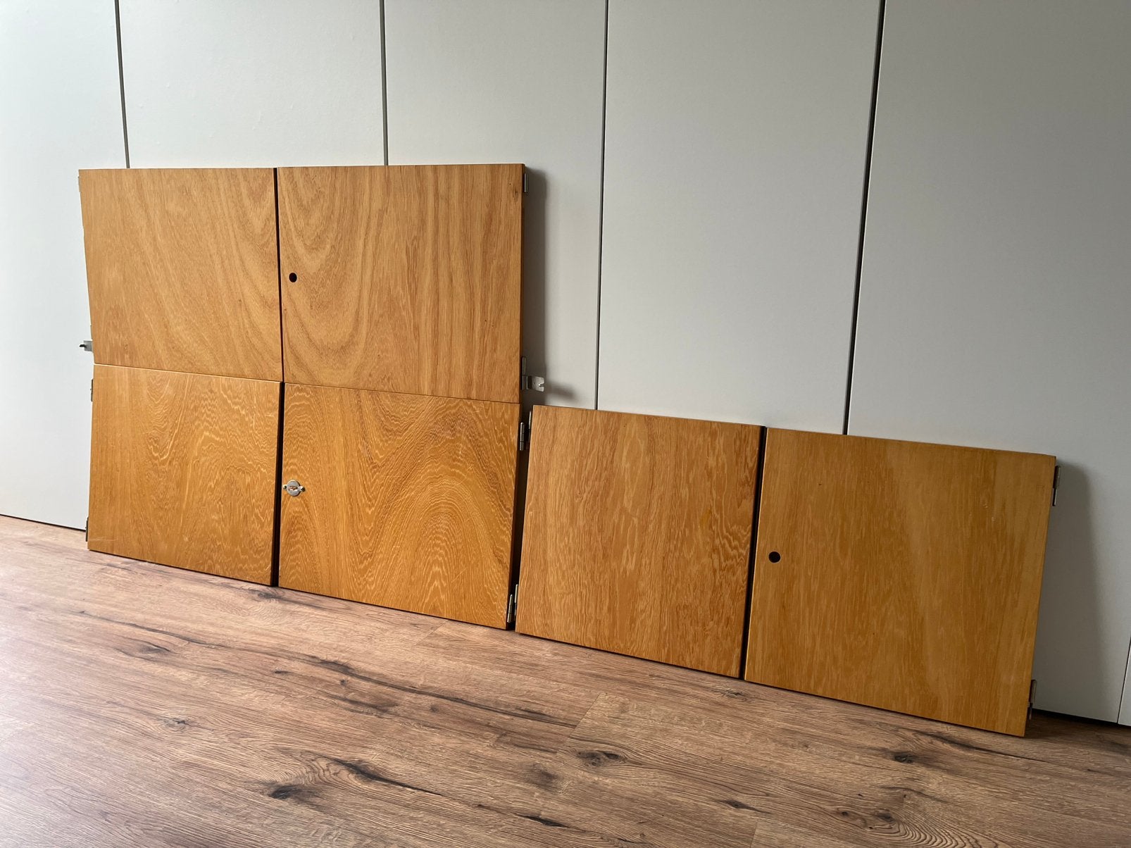 Lundia houten deurtjes (3 sets), Ophalen, Gebruikt