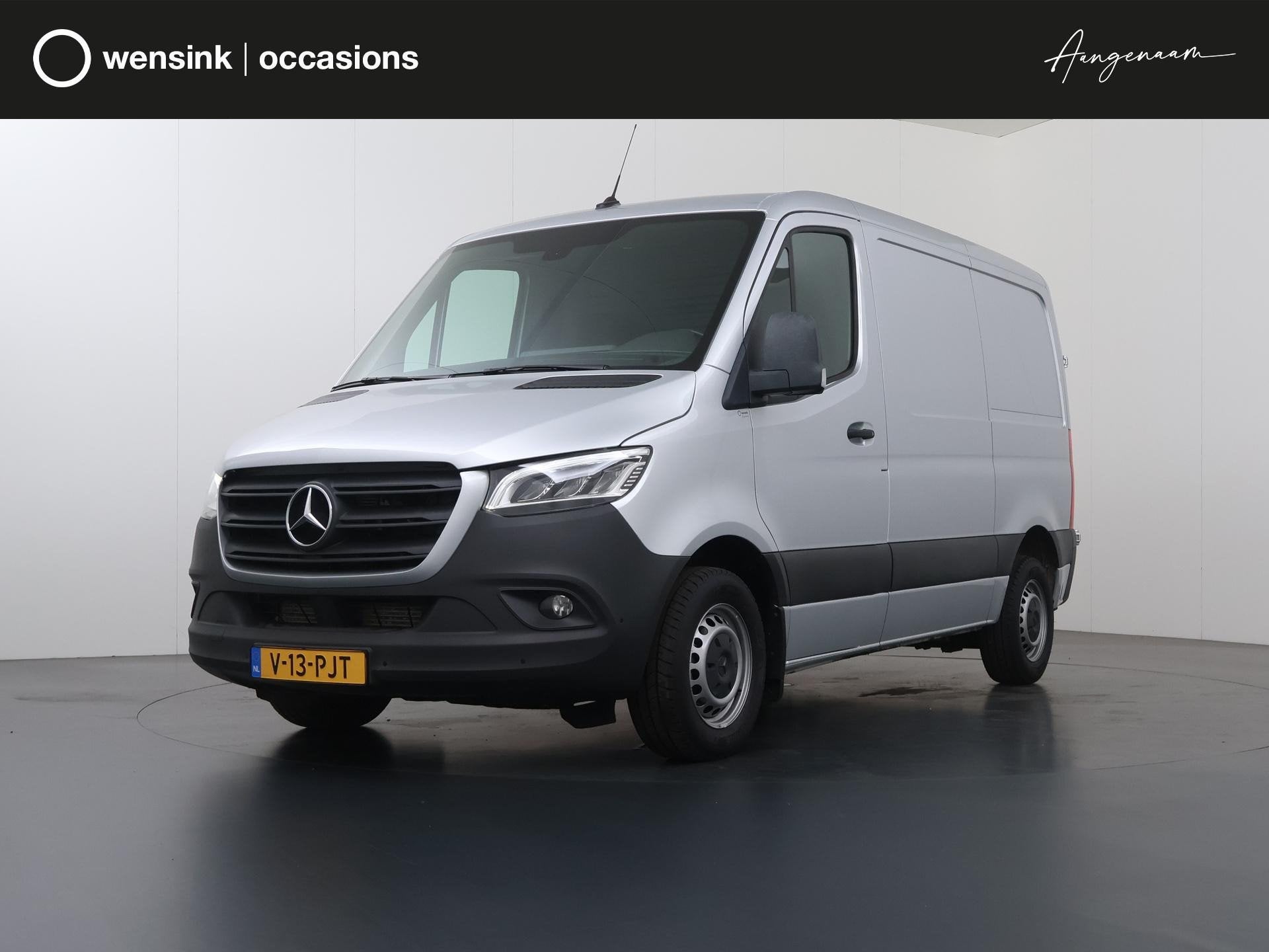 Mercedes-Benz Sprinter 314 CDI | Aut. | L1 H1 | Navigatie |, Auto's, Stof, Gebruikt, Multifunctioneel stuurwiel, Wit