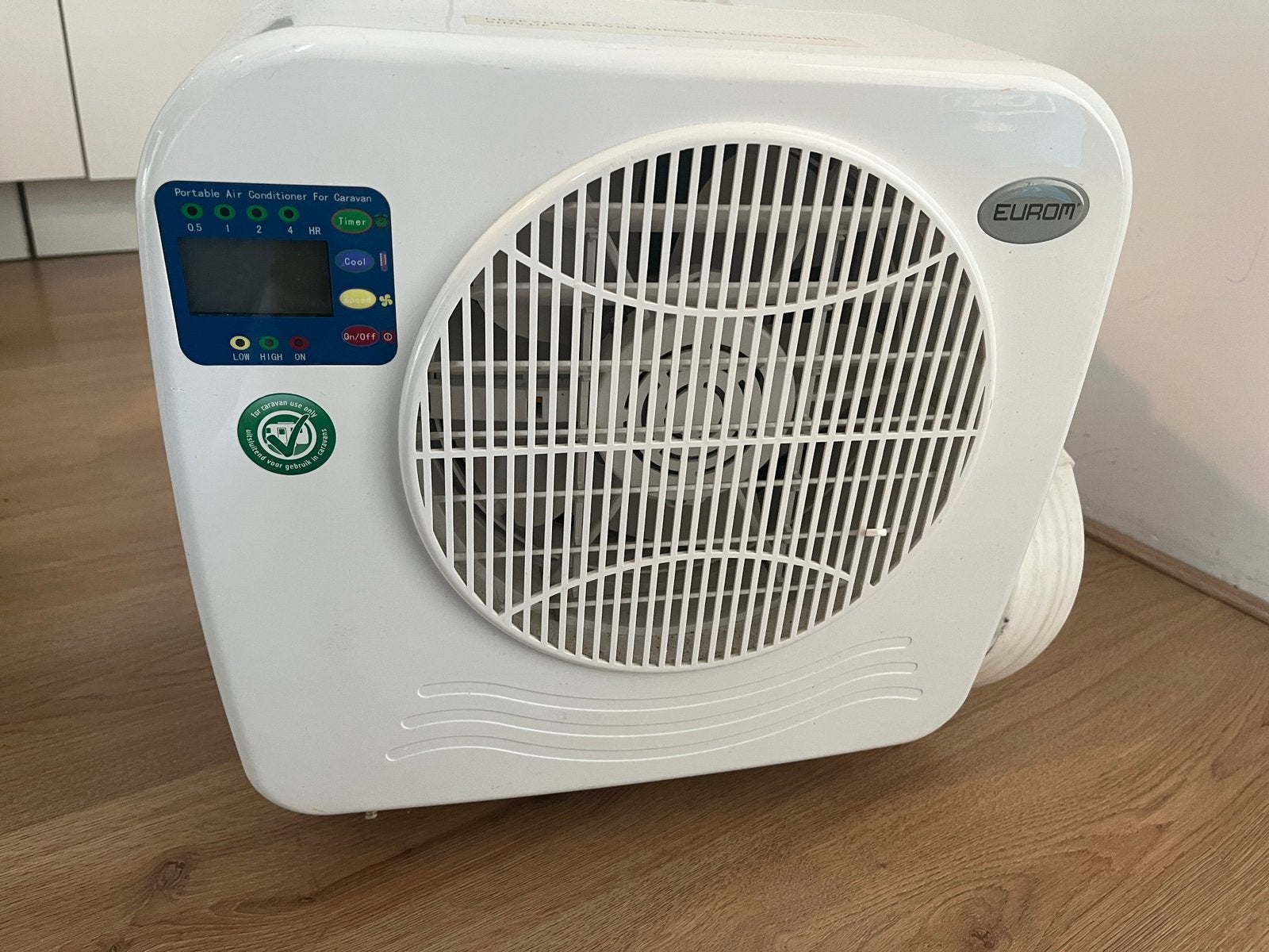 Eurom Split Airco - goede staat, Witgoed en Apparatuur, Airco's, Ophalen, Gebruikt, Minder dan 60 m³, 3 snelheden of meer