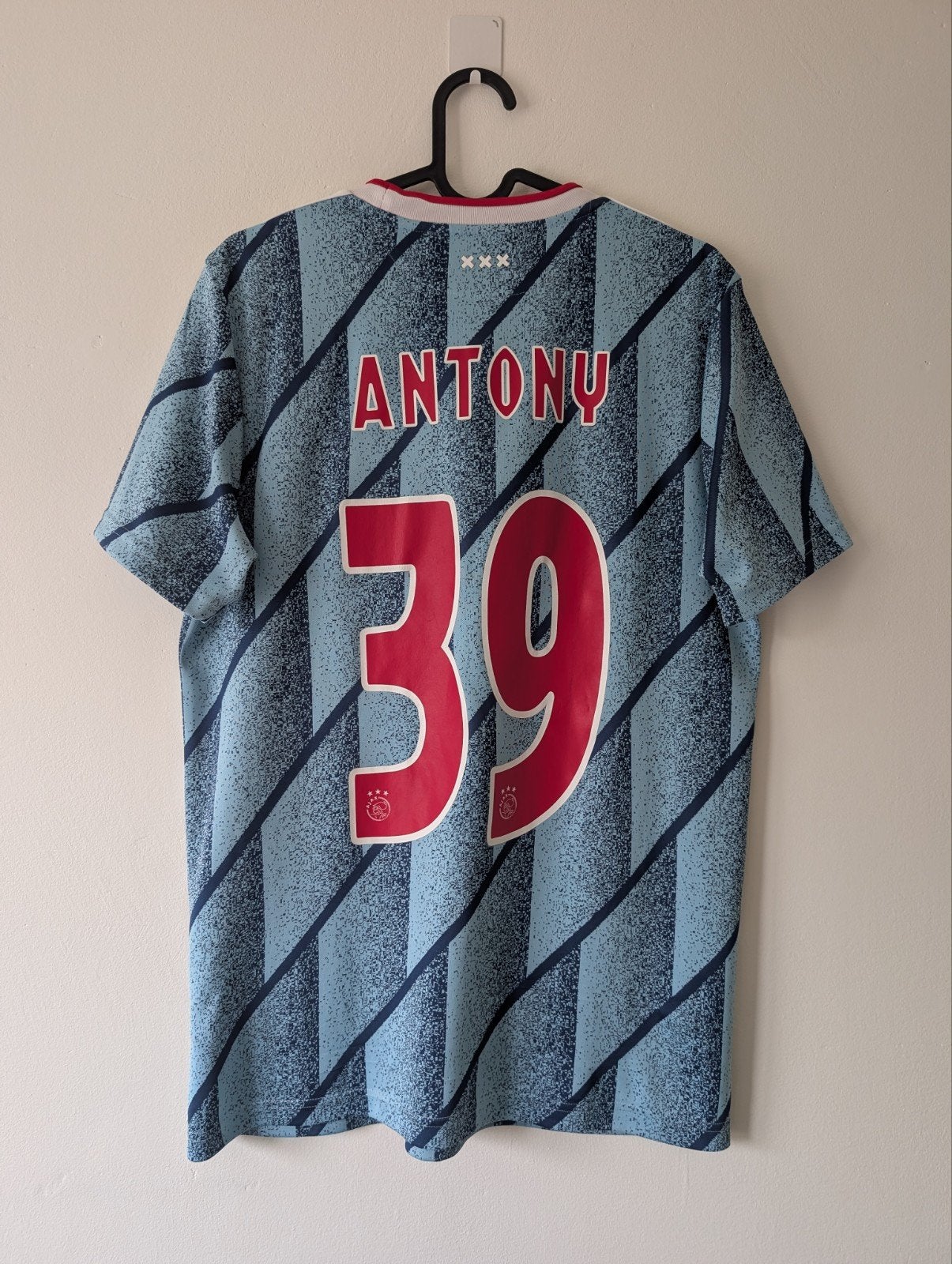Ajax 2020/21 Uitshirt – Antony #39 – Maat S, Maat S, Ophalen of Verzenden, Zo goed als nieuw, Shirt