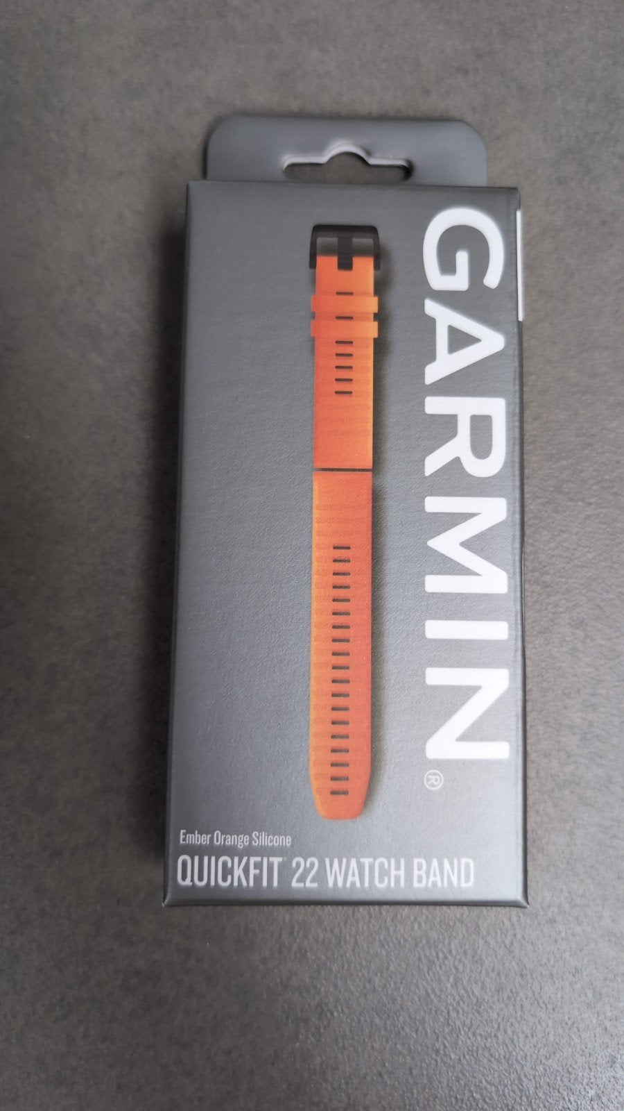 Oranje Garmin QuickFit 22 watch band, Ophalen of Verzenden, Nieuw, Oranje, GARMIN
