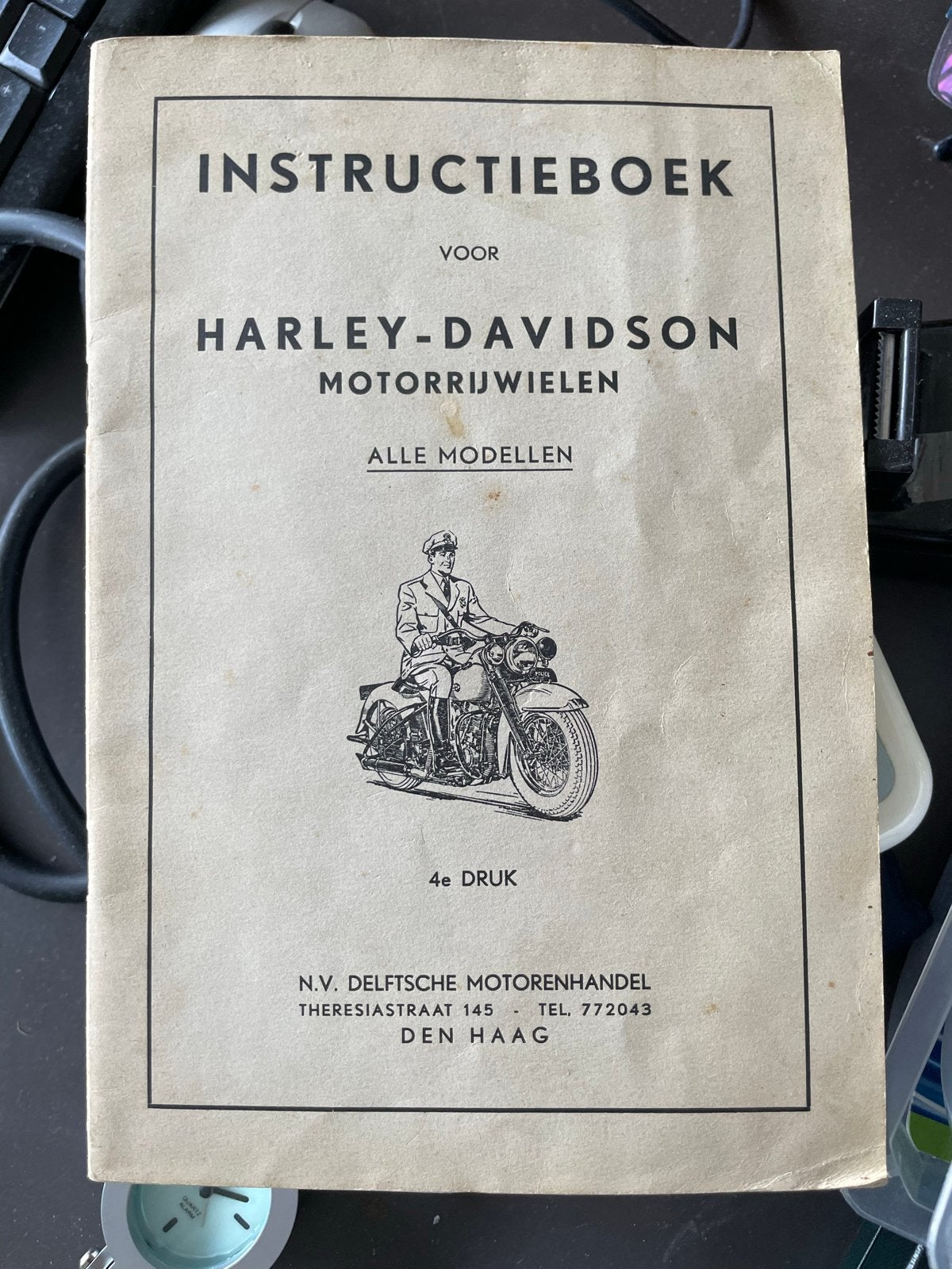 Harley-Davidson Instructieboek Motorrijwielen - Alle Modelle, Motoren, Handleidingen en Instructieboekjes, Ophalen of Verzenden