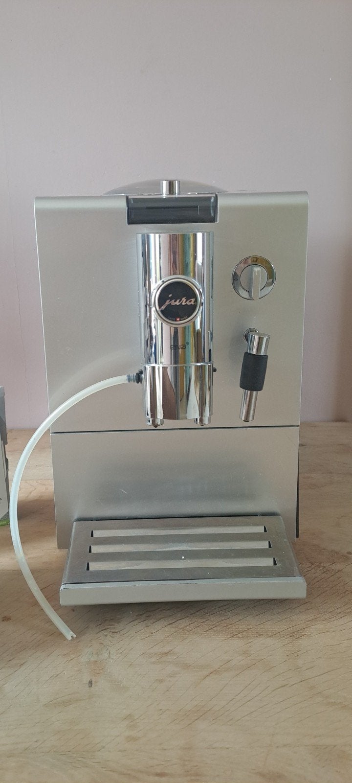 Jura ena 9 one touch koffiezetapparaat, Gebruikt, 10 kopjes of meer, Koffiemachine, Afneembaar waterreservoir