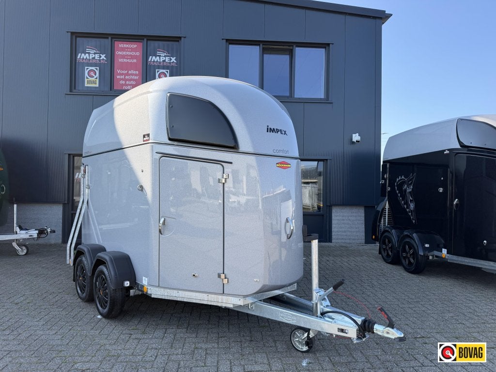 Bij Impex Bockmann Comfort 2-paards poly alu bodem zadelk 4x, Nieuw, Polyester, 2-paards trailer