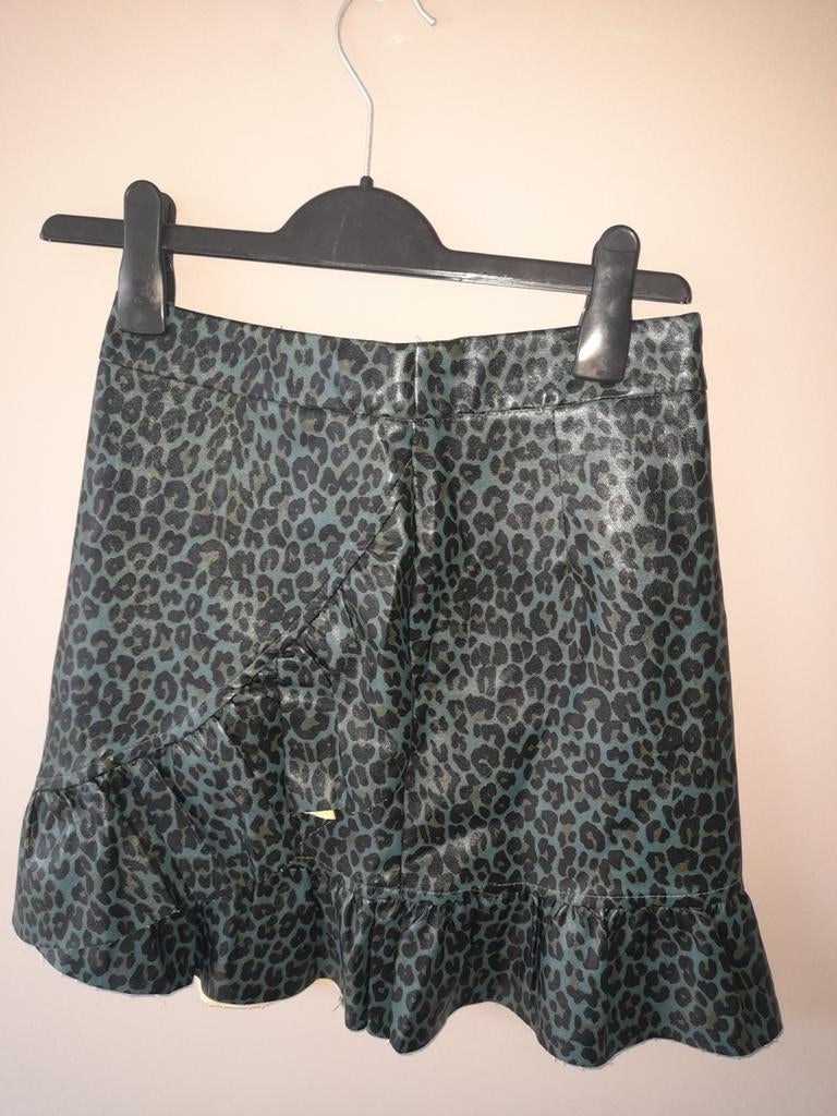 Rokje panter maat S, Kleding | Dames, Rokken, Yehwang, Ophalen of Verzenden, Zo goed als nieuw, Maat 36 (S)