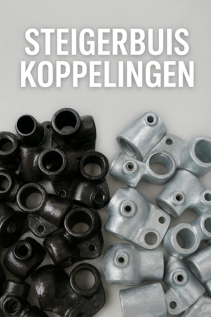 Steigerbuis koppeling: Oogdeel enkele lip, type 55, Overige typen, Info@hout-art.nl, Nieuw, Ophalen of Verzenden