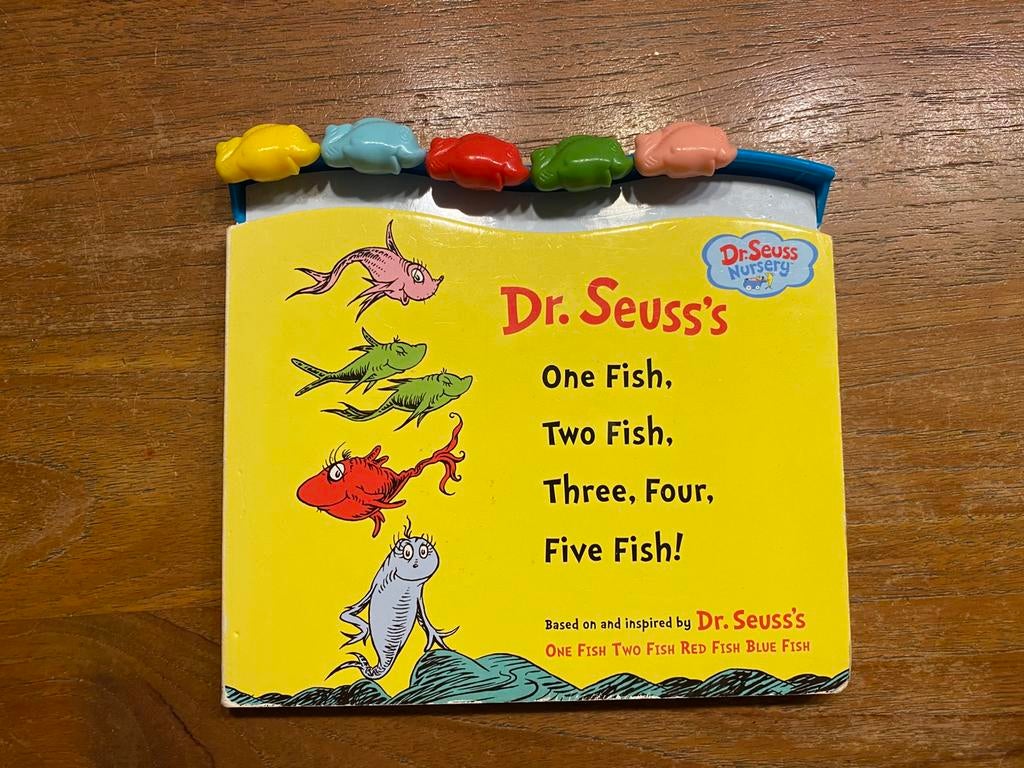 Dr. Seuss - One Fish, Two Fish, Three, Four, Five Fish!, Gelezen, Ophalen of Verzenden, 2 tot 3 jaar, Uitklap-, Voel- of Ontdekboek