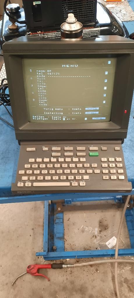 vintage computer Philips nms6302 videotex, Computers en Software, Vintage Computers, Ophalen, Ptt