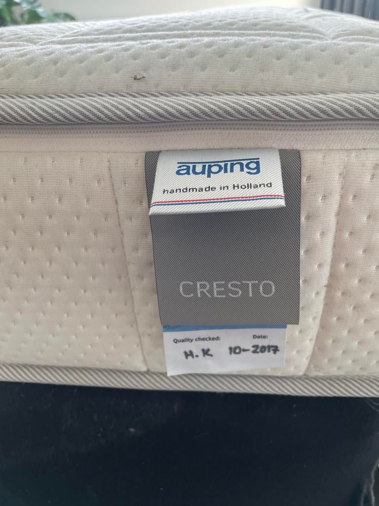 Auping Cresto Matras 100x220 - Gebruikt!, Huis en Inrichting, Slaapkamer | Matrassen en Bedbodems, Ophalen, Eenpersoons, Matras