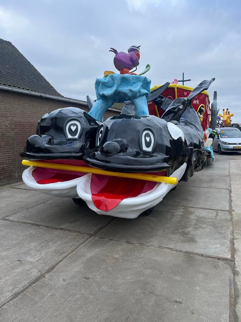 Carnavalskoppen Orkas, Ophalen, Carnaval