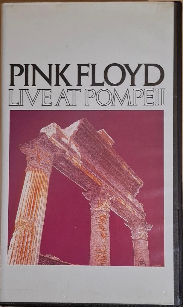 Pink Floyd - Live at Pompeii - VHS - PMV #0416412, Cd's en Dvd's, Alle leeftijden, Ophalen of Verzenden, Zo goed als nieuw, Muziek en Concerten