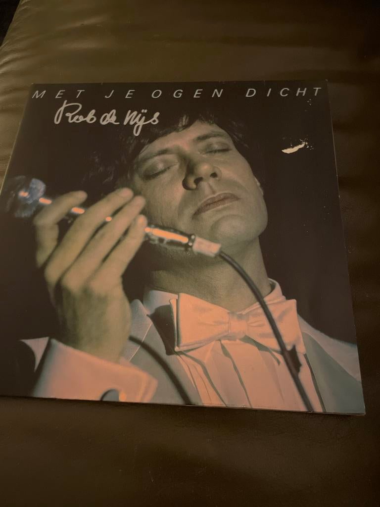 Rob de Nijs - Met Je Ogen Dicht LP, Ophalen of Verzenden, Gebruikt, 12 inch, Poprock
