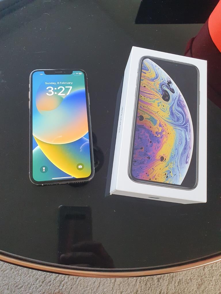 iPhone XS 64gb  wit  - Goed Onderhouden, Telecommunicatie, Mobiele telefoons | Apple iPhone, Ophalen of Verzenden, 64 GB, Zonder simlock