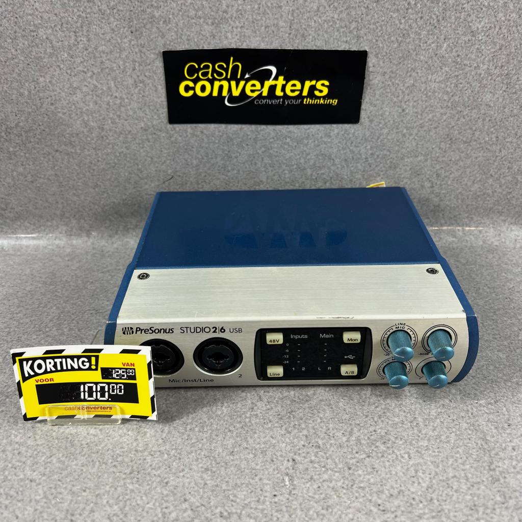 Presonus Studio 2 | 6 USB | Audio Interface | SALE | 355508