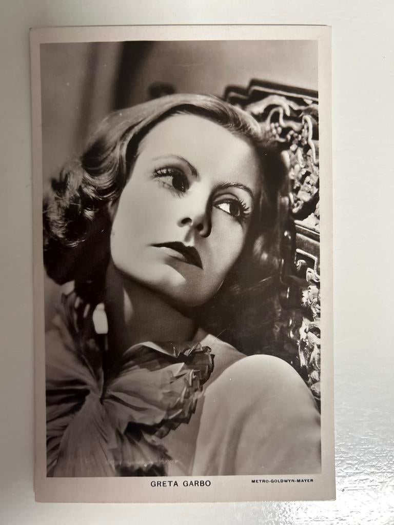 Circa 250 Ansichtkaarten Greta Garbo, Verzamelen, Ophalen, Gebruikt, Foto of Kaart