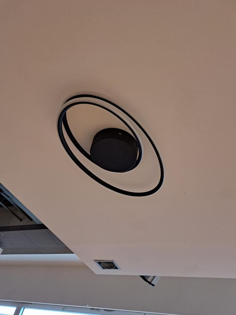 Designer plafond lamp, Ophalen, Zo goed als nieuw, Metaal of Aluminium