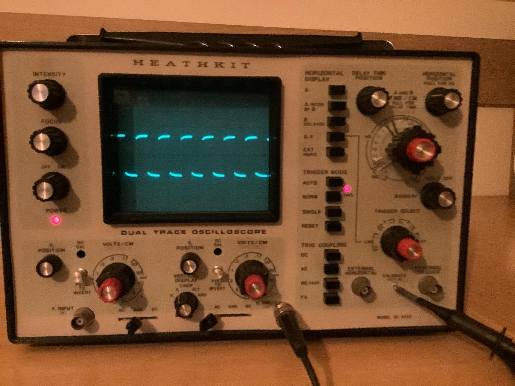 Heathkit IO4235 35MHz delayed timebase oscilloscoop, Ophalen, Gebruikt, Overige meters