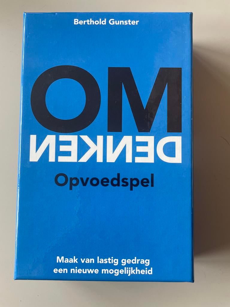 Berthold Gunster: Omdenken Opvoedspel - Nieuw in verpakking!, Een of twee spelers, Ophalen of Verzenden, Nieuw