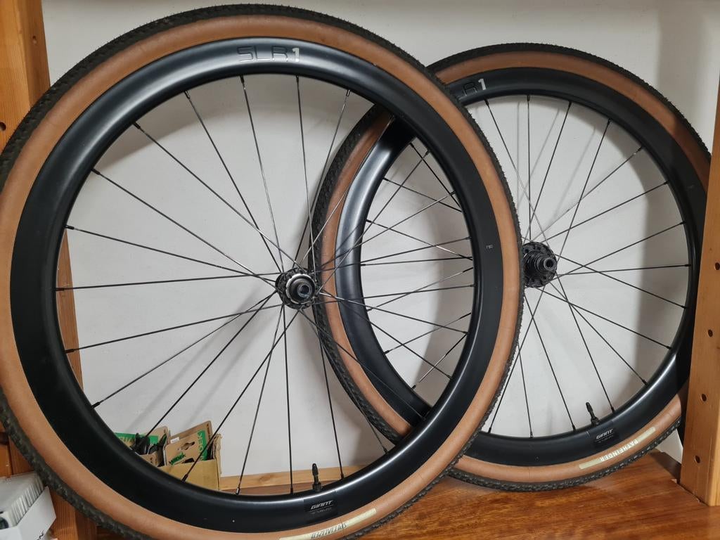 Giant SLR1 42 carbon wielset race / Gravel XDR, Fietsen en Brommers, Fietsonderdelen, Ophalen, Gebruikt, Wiel, Giant