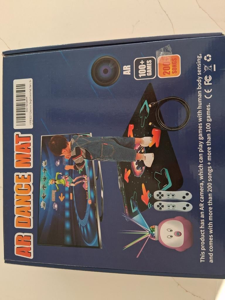 Dansmat TV Spel voor Kinderen, Spelcomputers en Games, Games | Overige, Zo goed als nieuw, Muziek, 2 spelers, Vanaf 3 jaar, Eén computer