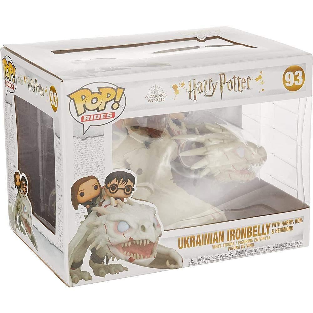 Funko Pop 93 Ukranian Ironbelly with Harry, Ron en Hermelien, Ophalen of Verzenden, Nieuw