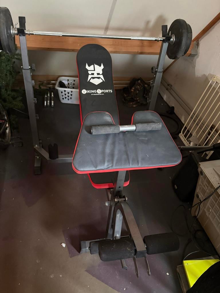 Bankdrukset - Goedkoop!, Sport en Fitness, Gebruikt, Krachtstation, Armen, Ophalen of Verzenden
