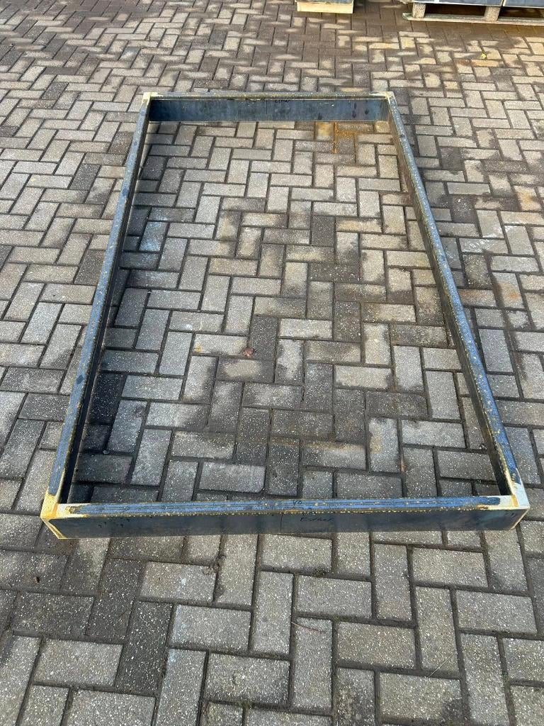 Cortenstaal borderrand 3mm met dubbele rand 230x130x15cm, Overige materialen, Nieuw, Ophalen of Verzenden, Minder dan 100 cm