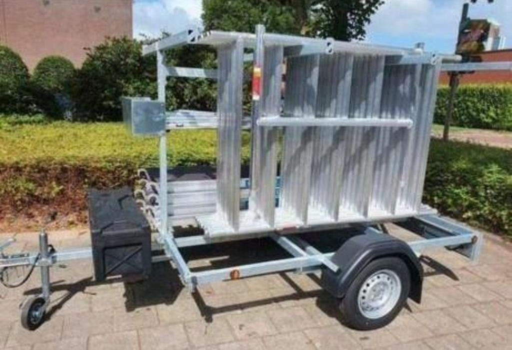 Te koop nieuwe rolsteiger 10.20 werkhoogte met aanhanger, Info@steiger-jan.nl, Www.steiger-jan.nl, Nieuw, Ophalen of Verzenden