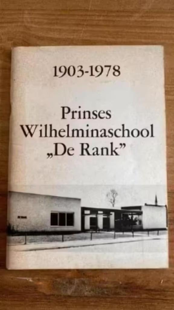 Sprang-Capelle.Prinses Wilhelmina school " de Rank" 75 jaar, Boeken, Ophalen of Verzenden, Gelezen