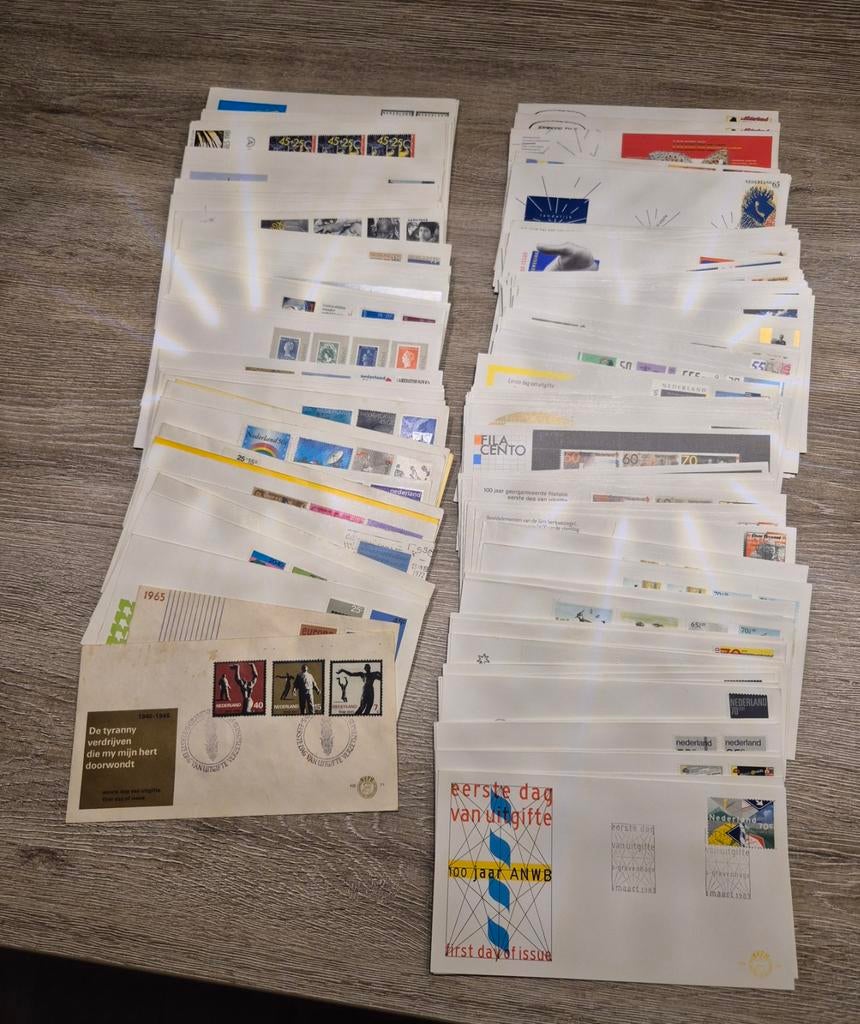 Diverse fdc van nederland, Postzegels en Munten, Brieven en Enveloppen | Nederland, Ophalen of Verzenden, Envelop