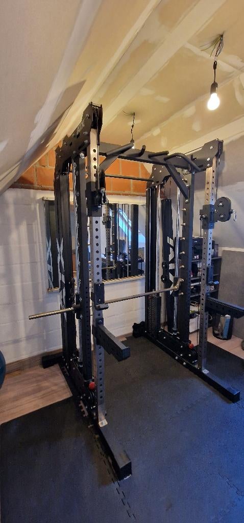 ATX Smith-Rack, Sport en Fitness, Fitnessmaterialen, Zo goed als nieuw, Overige typen, Armen, Benen, Borst, Buik, Rug, Ophalen
