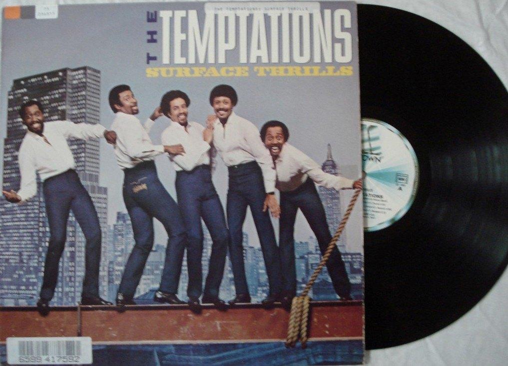 The Temptations - Surface thrills, Cd's en Dvd's, Vinyl | R&B en Soul, Ophalen of Verzenden, Gebruikt, 12 inch