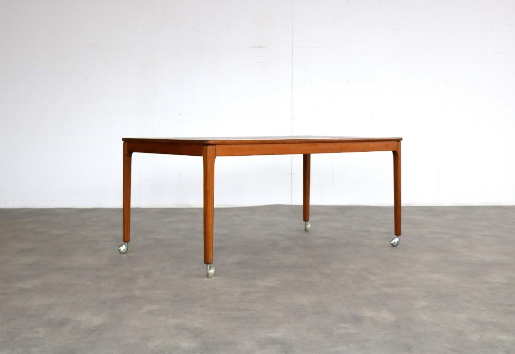 vintage salontafel | tafel | jaren 60 | Zweeds, Gebruikt, 100 tot 150 cm, Overige materialen, Rechthoekig